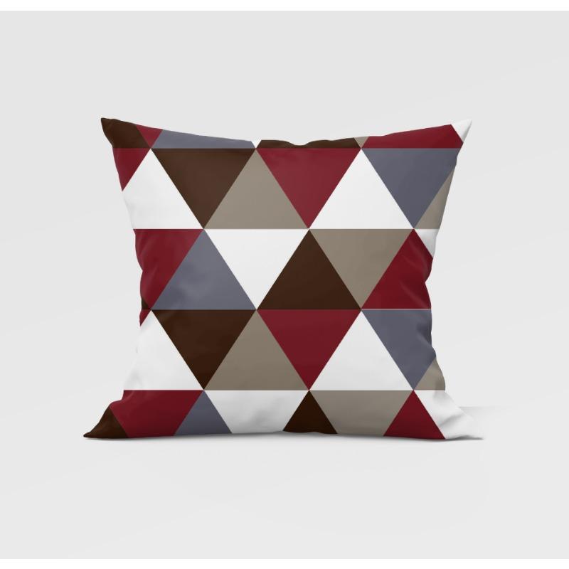 Gray Geometric Pillowcase Home Sofa Pillowcase