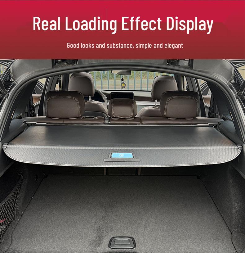 Geely ICON Trunk Cargo Cover & Partition Board: Fits 26 Models