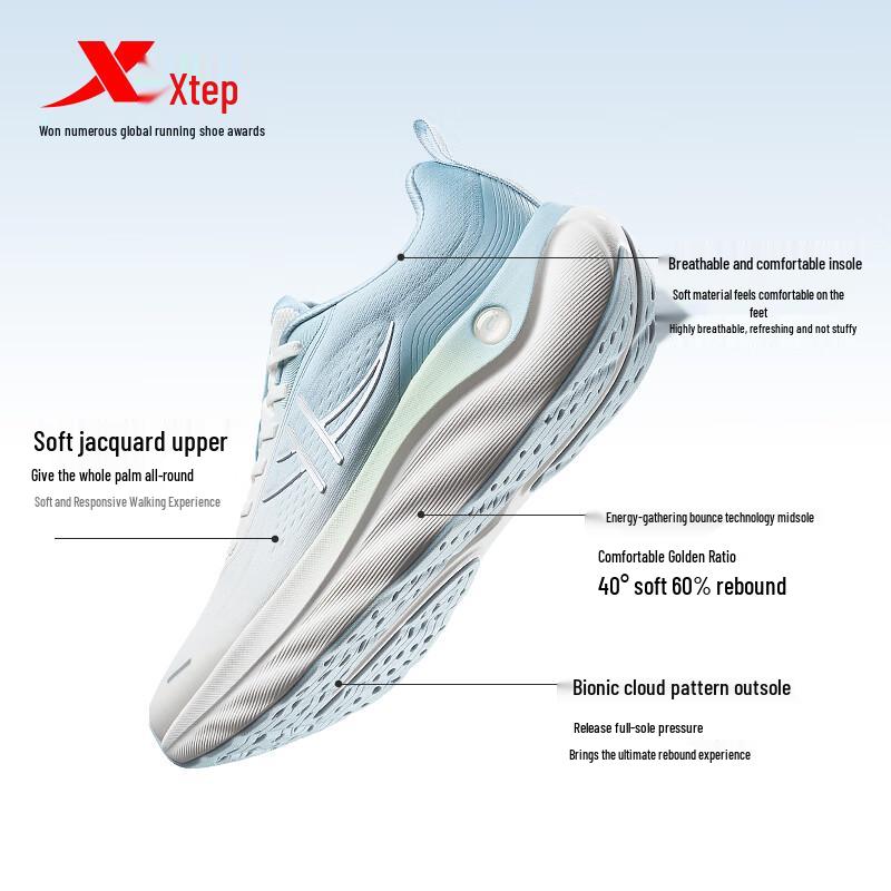Xtep Cloud Wing 3 Men s Running Shoes 40