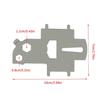2pcs Stainless Boat Gas Tool Bottle Opener Deck Fill Plate Key Replacement Key for Fuel Water Tank Plate Deck Tool Key