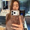 INS High-end Stylish Brown Leopard Phone Case for Xiaomi Redmi 15 14C 13 12 A3 A2 A1 10 10C 9 8 K60 K40 Plus Ultra 4G 5G Cover