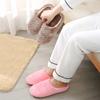 Women Winter Home Fur Slippers Cartoon Cat Non-Slip Soft Warm House Indoor Bedroom Men Couples Boys Girl Memory Foam Floor Shoes
