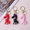 Simulation Horse Bag Pendant Cartoon Lucky Horse Mascot  Backpack Decoration