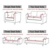 1Pc Jacquard Elastic Sofa Cover Luxury Adjustable Elastic Couch Cover For Living Room Sofa Seat Covers 1/2/3/4 Seat L Shaped