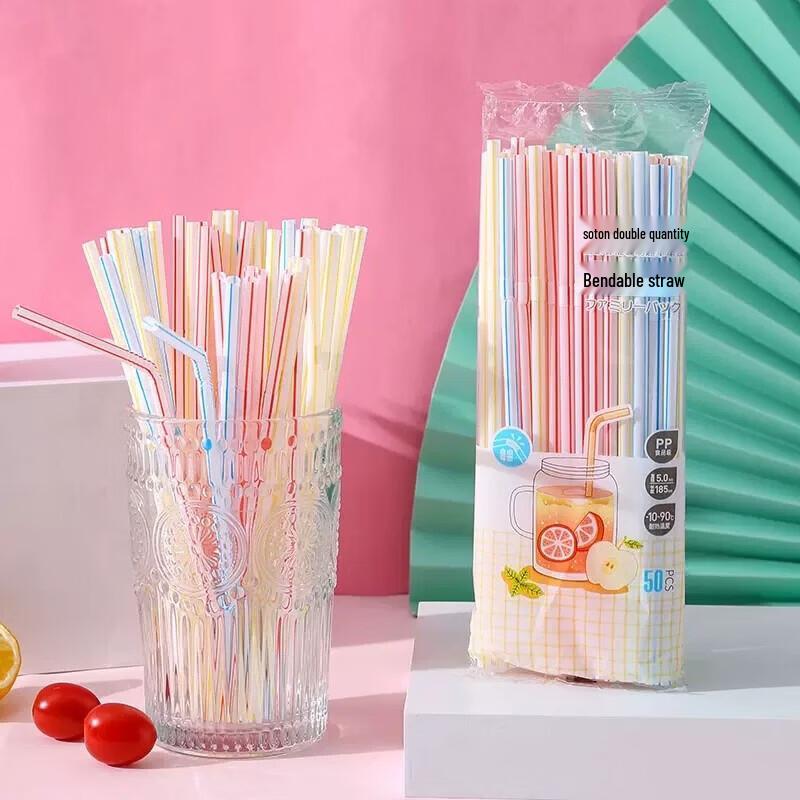 

Food-Grade Disposable Plastic Drinking Straws