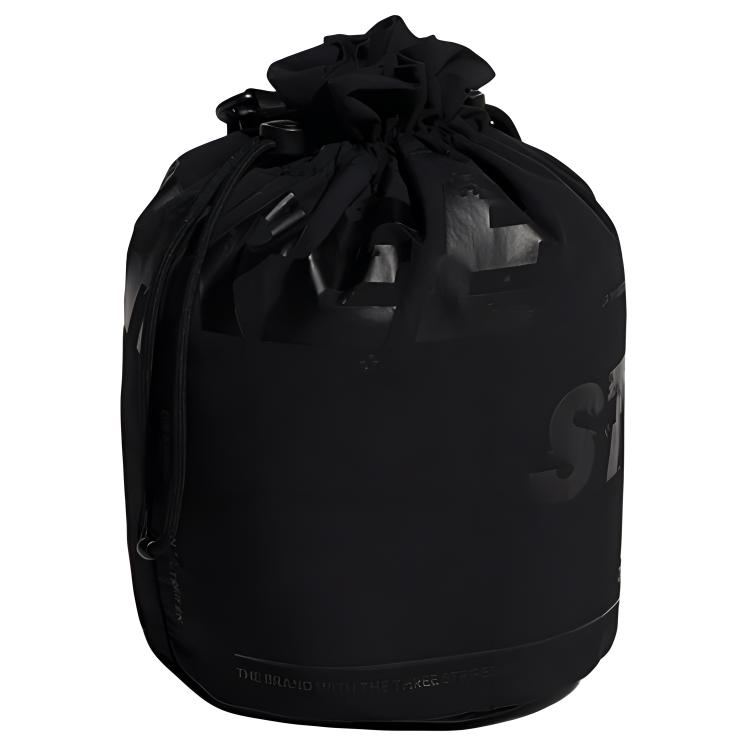 New Adidas Polyamide Storage Bag Bucket Bag Shoulder Bag Crossbody Bag Regular Unisex Pure Black GL8610