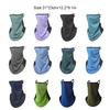 Sport Face Cover Earloop Covers Hiking Cycling Solid Color Sun Shade Scarf Summer Breathable Neck Gaiter Body Protector
