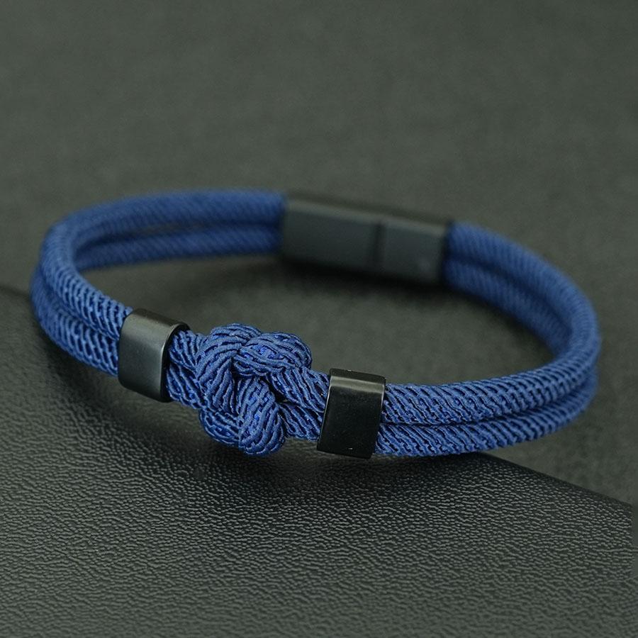 Noter New Men Rope Bracelet Selected High Quality 4mm Milan Rope Special Knot Lucky Thread Chain Braslet Leisure Accessories