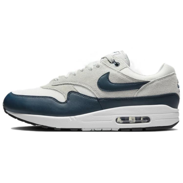 Nike Air Max 1 Essential Summit White Armory Navy Sneakers Casual Shoes FZ5808-103