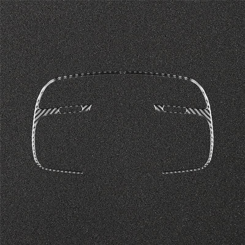 

For Honda S2000 2000-2009 Soft Carbon Fiber Side Dashboard Air Vent Outlet Cover Trim Sticker Car Interior Accessories Carbon Fiber Pattern