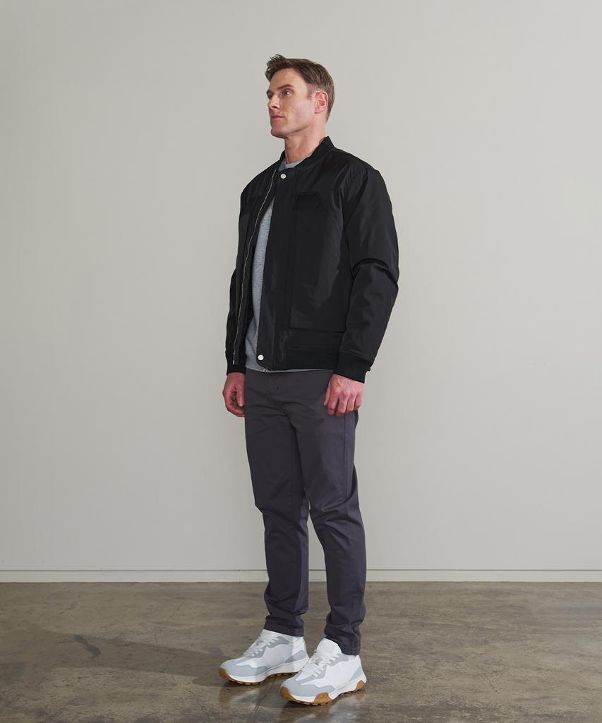 Panicale Black Lightweight Blouson Jumper