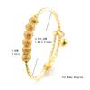Bracciali Color Oro 18k Per Bambino Bambini Gioielli Braccialetti Etiopi un Regalo di Compleanno Braccialetti per Festa Habesha