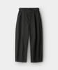INDUST Vtg Single-Pleat Tab Wide Pants_Charcoal