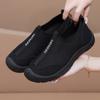 Summer new breathable mesh shoes women's thin flat shoes hollow fashion lightweight one-pedal sports and leisure mesh shoes