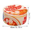 Ramen Noodle Cat Bed Noodle Bowl Soft Pet House All-Season Pet Kennel With Removable Cushion For Small Medium Large Dogs