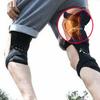 1 Pair Knee Protection Booster Power Support Knee Pads Powerful Rebound Spring Force Sports Reduces Soreness Cold Leg Protection