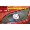 Chevrolet Aveo 2011 2012 2013 için Krom Araba Ön Sis Lambası Lambası Kapağı Kaplama Baş Sis Lambası Sis Lambası Çerçevesi Çerçeve Kaplamaları Aksesuarlar