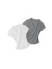 HeyHenry Women's Elegant Slim Fit V-neck Short-sleeve T-shirt