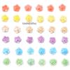 10pcs Ceramic Five-petaled Flower Bead Handmade Craft Jewelry Making Material  Gift