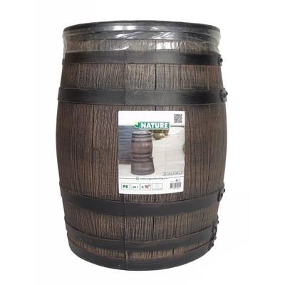 Zbiornik na wodę deszczową - NATURA - Beczka - 50 litrów - PE formowane rotacyjnie - Akcesoria w zestawie