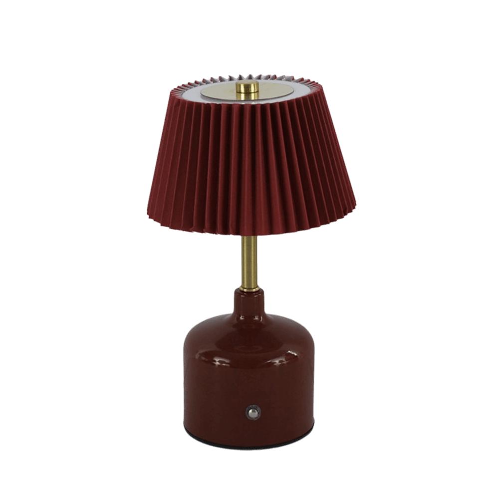 Ruffled Skirt Table Lamp Pleated Design Night Light Decorative Light Desk Lamp Bedroom
