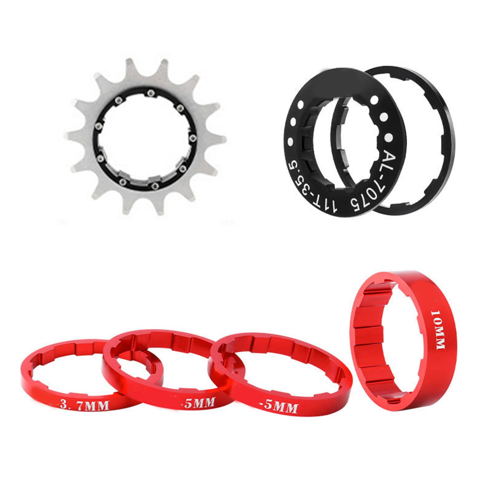 

Freewheels Replacement Single Speed Flywheel High Strength Flywheel Sprockets Parts for Fixed Gear Bike Enduring 14T
