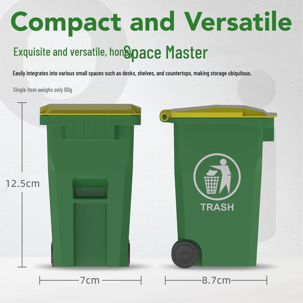 Anpassbarer Mülleimer zur Mülltrennung & Stiftehalter