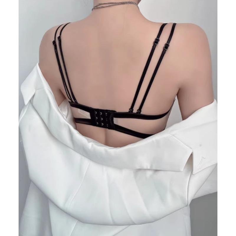 Women's Sexy Lace Bra with Tassel Detail and Underwire Support
