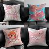 C-Cupid Angel Pillow Kawaii Anime Cushion Cushion Cover Pillow Case Anti-Dustmite Invisible Zipper Silky Plush Cushion