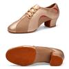 Scarpe da Ballo Latino da Donna Tango Salsa Rete Scarpe da Sala da Ballo Moderne Scarpe da Pratica per Insegnanti Tacco 3,5CM