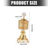 Charcoals Incenses Burners,Bakhoors Incenses Burners,Frankincense Incenses Burners with Removable Lid Spa Aromatherapys B03E