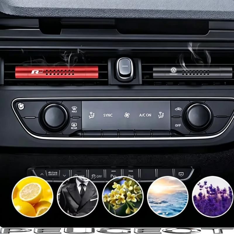 Car Air Freshener Diffuser Aromatherapy Stick Perfume Clip For VW GTI Polo Golf Passat Tiguan Arteon Touareg Taigo Jetta Hub Cap zp9