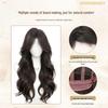 Women's Full-Cover Long Curly Wig - Soft Big Waves, Tieable and Loose, Natural Fluff To Increase Volume
