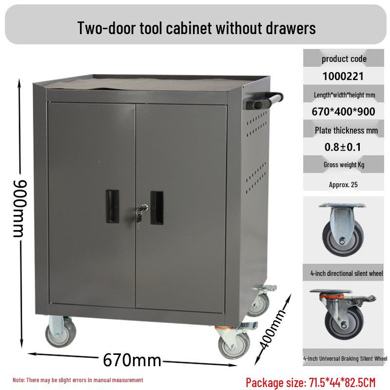 Heavy-Duty Tool Cart for Workshop and Auto Repair