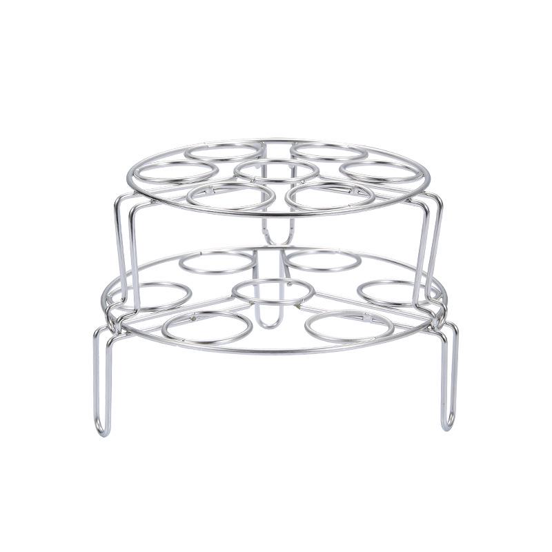 

Двухуровневая подставка для варки яиц на пару из нержавеющей стали