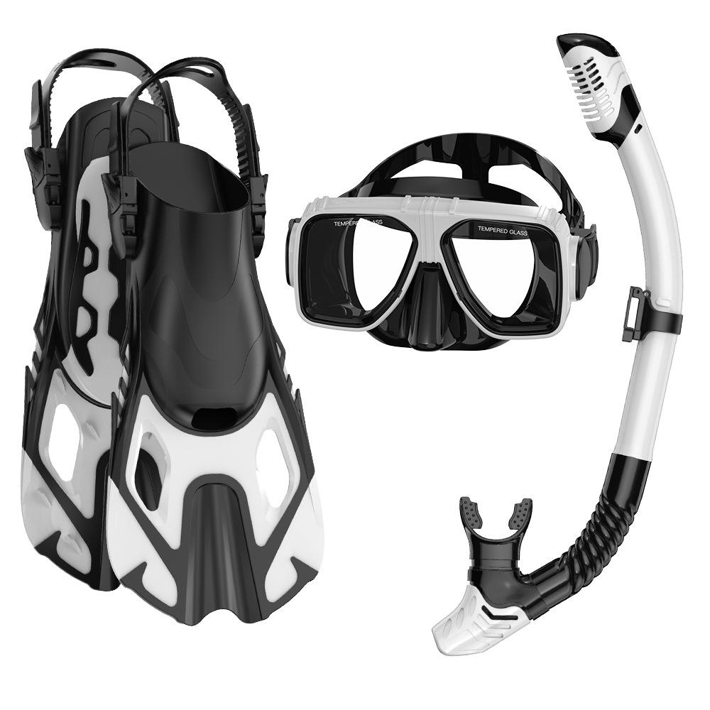 Top-Selling Diving Set: Mask, Silicone Snorkel & Professional Fins
