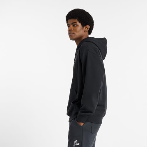 New Balance Men's Shohei Ohtani French Terry Hoodie "Always on Logo" (MT51738) Black