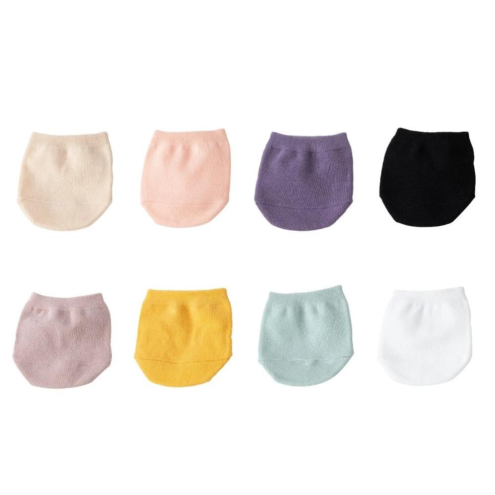 Thin Half Palm Socks Solid Color Invisible Half Socks Breathable Forefoot Socks  Summer