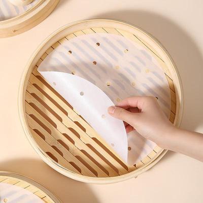 Meiliya Disposable Round Silicone Steamer Liners