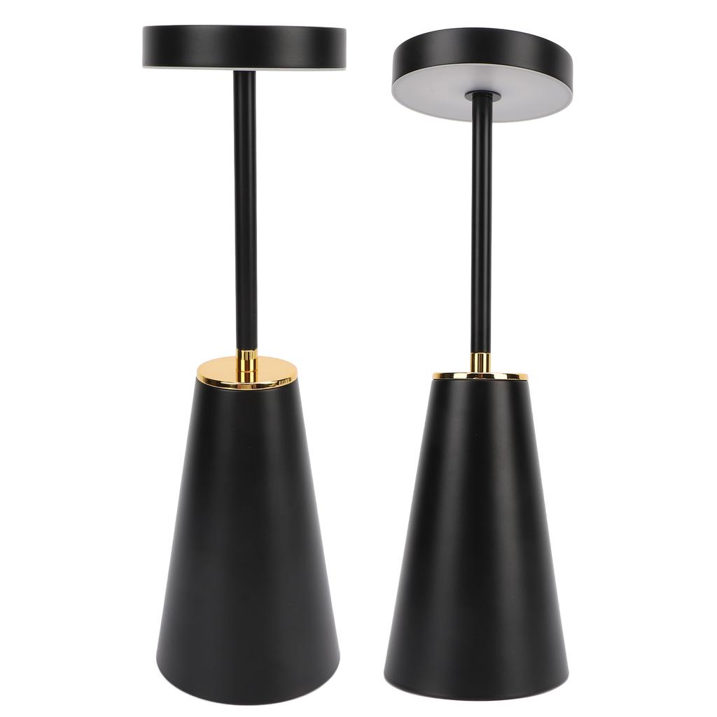 Cordless Table Lamp Rechargeable Touch Control Stepless Dimmable LED Portable Wireless for Home Living Room