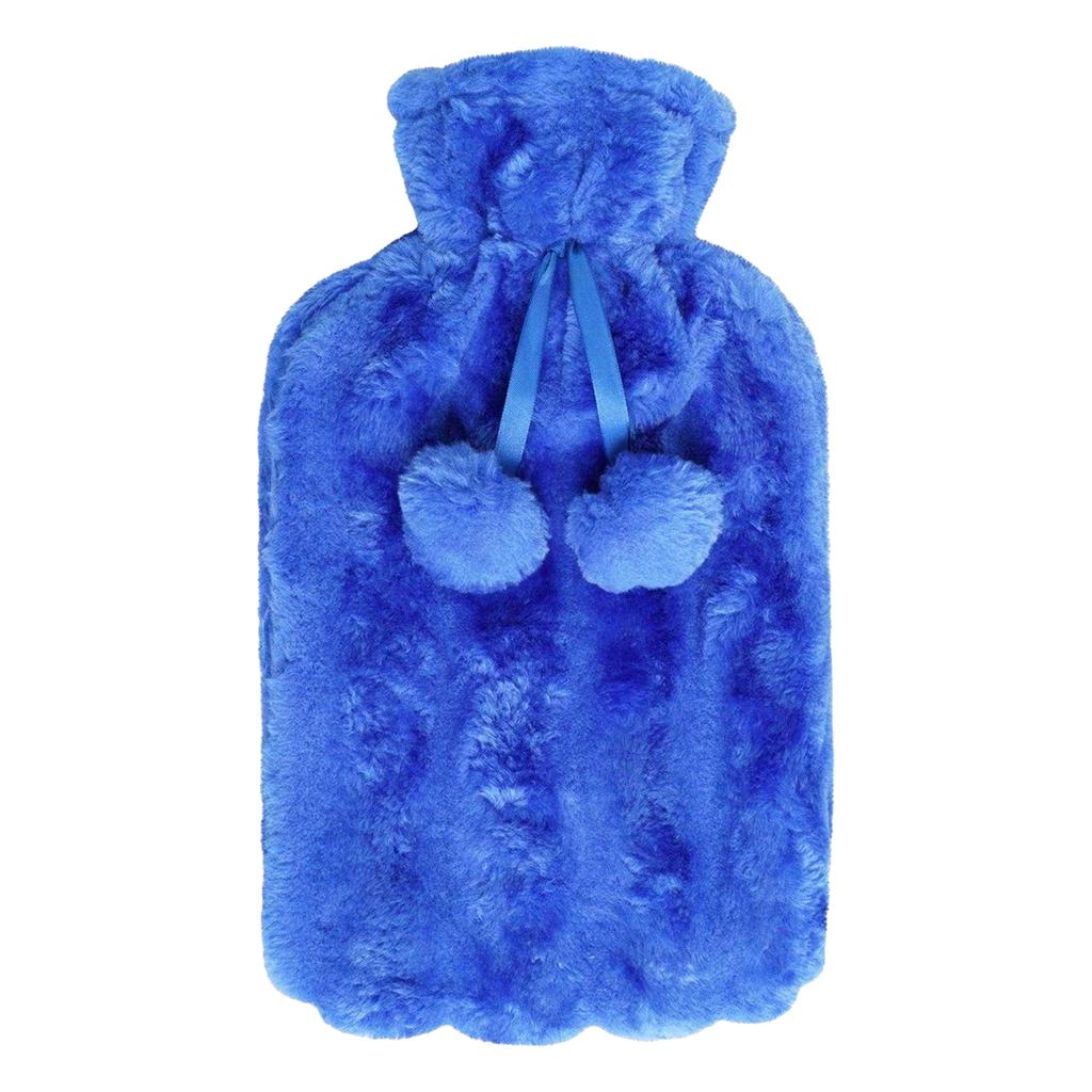 K Collection Pom Pom Hot Water Bottle And Cover (Pack of 2)