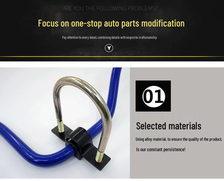 Ford Ranger T6/T7 Rear Anti-Roll Stabilizer Bar Add-On