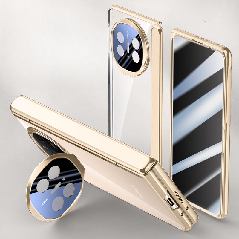 Huawei Matex5 Phone Case Film Integrated X3 Lens Bracket Full Package Anti-drop Transparent Magnetic Electroplating