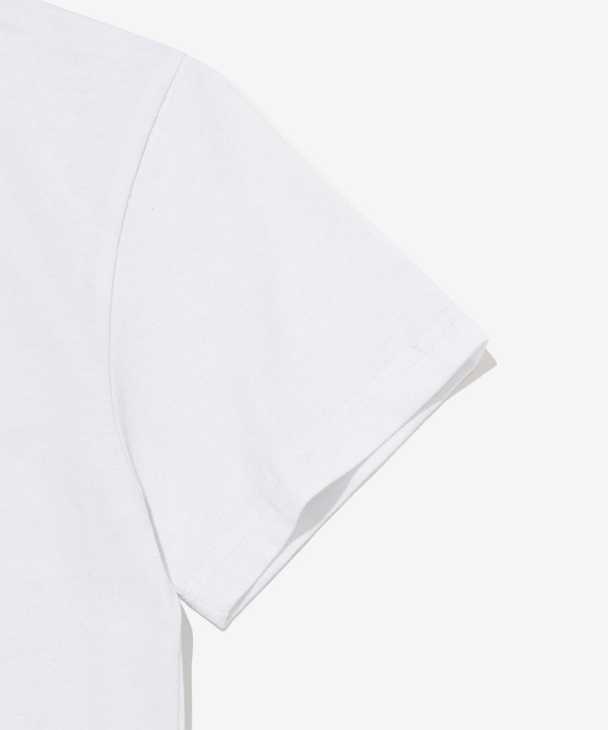 DAYLIFE Twinkle Star Graphic Short Sleeve T-Shirt (White)