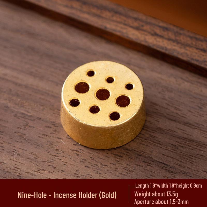 Kodo Multi-Hole Gourd & Water Drop Incense Holders: Turtle, Zen Lotus, Dragon Soaring Designs