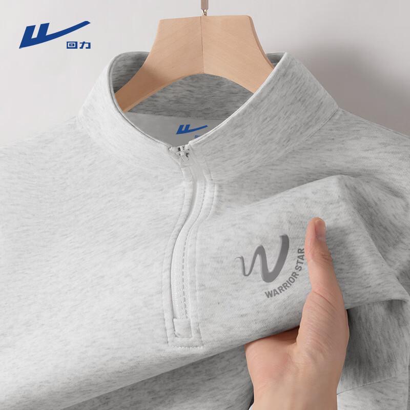 Warrior Men s Half-Zip Sporty Sweatshirt XL