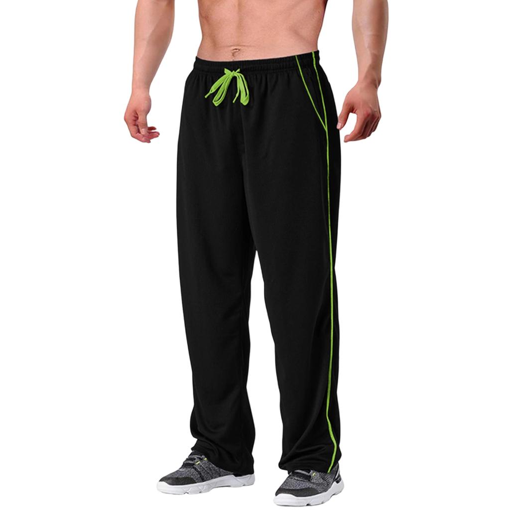 Męskie Outdoorowe Rekreacyjne Sportowe Oddychające Fitness Proste Cylindryczne Spodnie