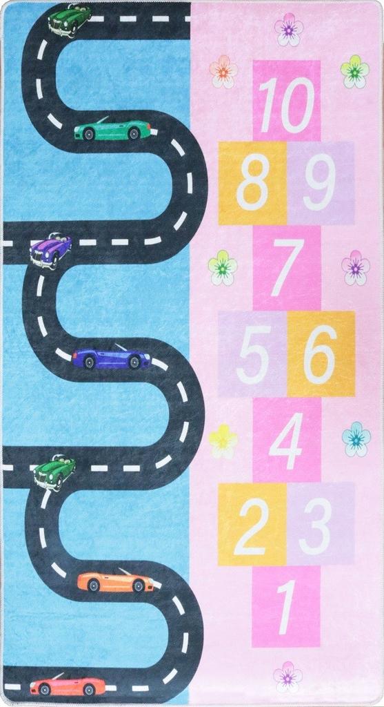 Tapis chambre enfant 100x150 cm Polyester Mixt