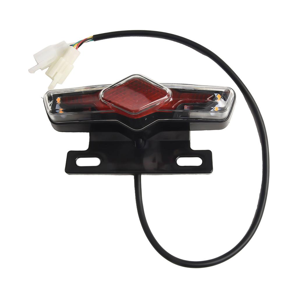 12V/36V-60V Electric Bicycle Ebike Taillight Turn Signal Rear Rack Lamp Light