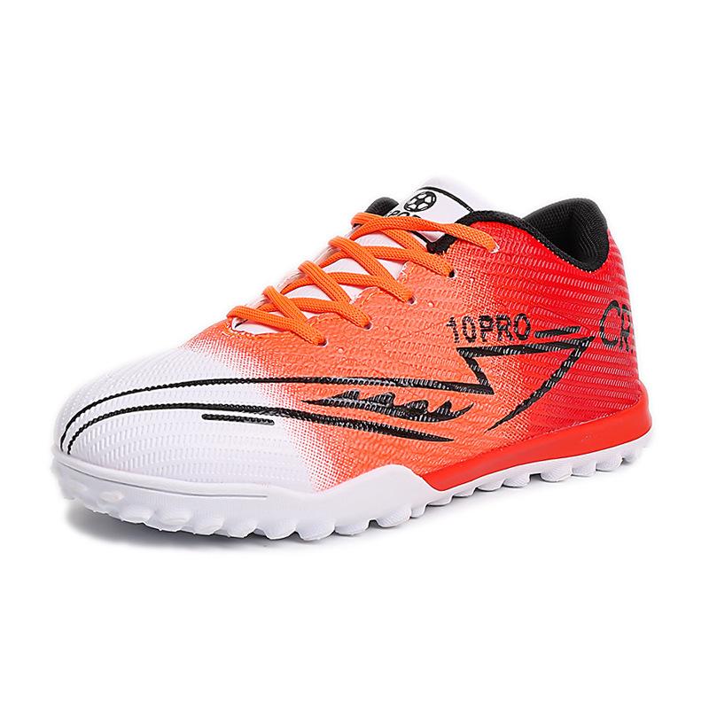 New men's and women's broken nails and laces, leather football shoes, youth training shoes, student long nails, sports shoes size 31